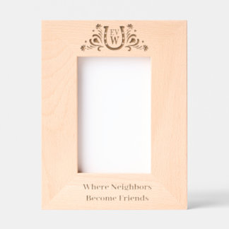 El Vaquero Photo Frame Geätzte Rahmen