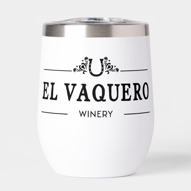 El Vaquero Wine Tumblr (Vorderseite)