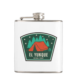 El Yunque National Forest Camping Flachmann