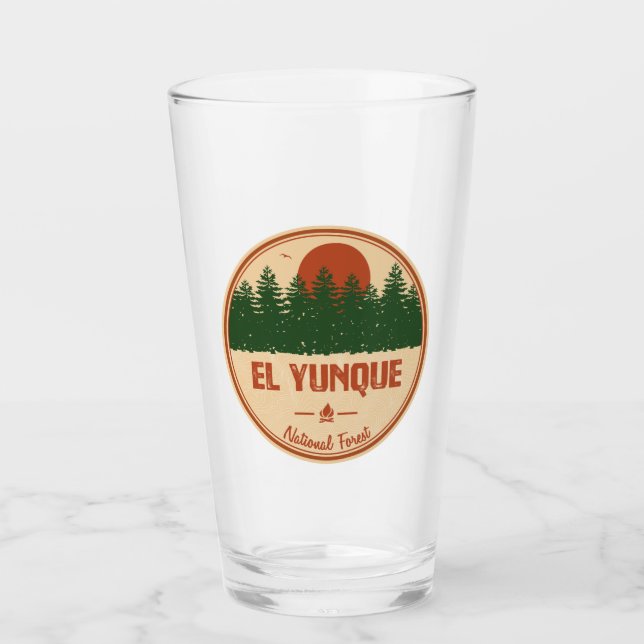El Yunque National Forest Glas (Vorderseite)