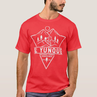 El Yunque National Forest Puerto Rico Abzeichen T-Shirt
