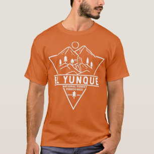 El Yunque National Forest Puerto Rico Abzeichen T-Shirt