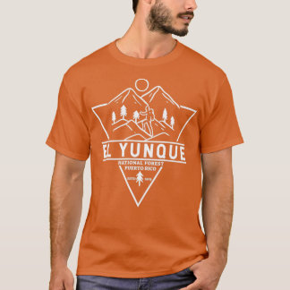 El Yunque National Forest Puerto Rico Abzeichen T-Shirt