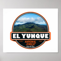 El Yunque National Forest Puerto Rico Emblem
