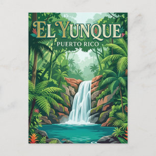 El-Yunque-Nationalpark Puerto Rico Postkarte