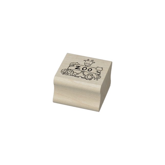 El zoo gummistempel (Stempel)