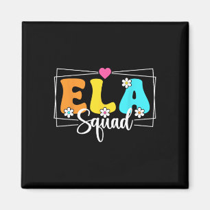 Ela Squad Lehrerin Ck Zur Schule Englisch Sprache  Magnet