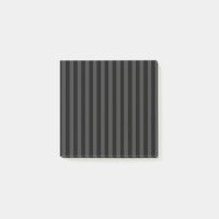 Elagnat Black & Smoky Black Vertical Stripes