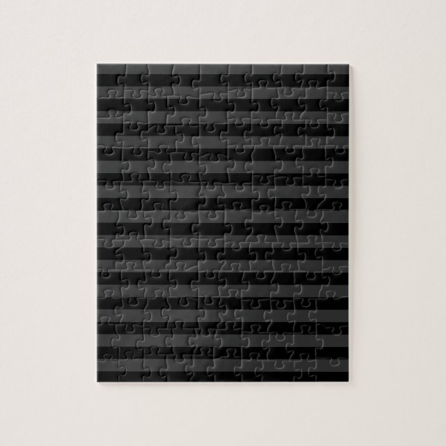 Elagnat Black & Smoky Black Vertical Stripes Puzzle (Vertikal)