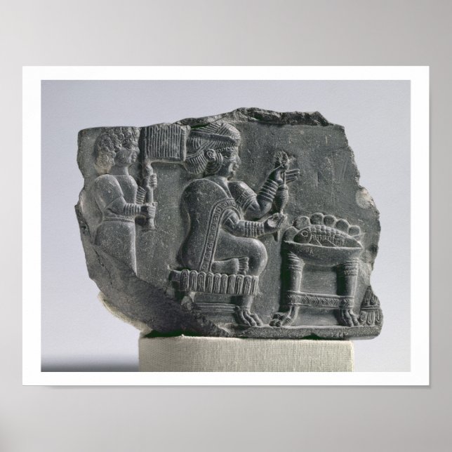 Elamitinnen, Spinnen, Neo-Elamit-Periode, c.700- Poster (Vorne)