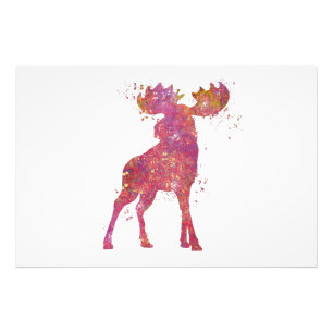 Elan Animal Forest Wildtiere Natur Welt Erde Fotodruck