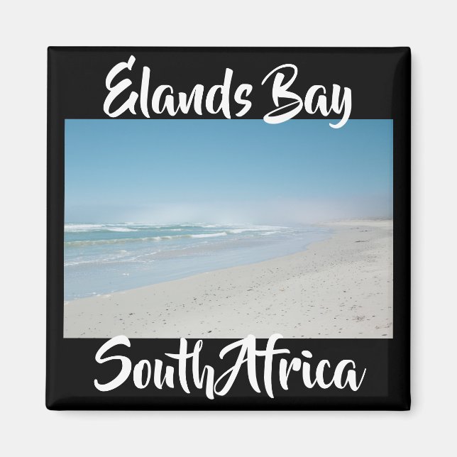 Elands Bay South Africa Ocean View Magnet (Vorne)