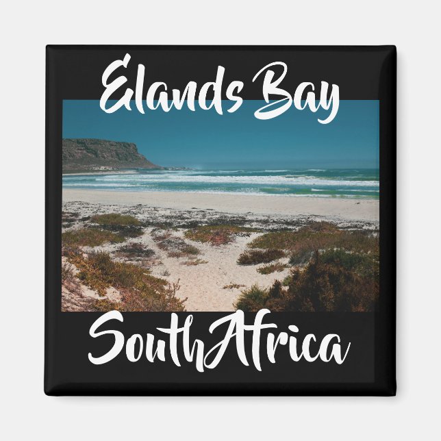 Elands Bay South Africa Ocean View Magnet (Vorne)