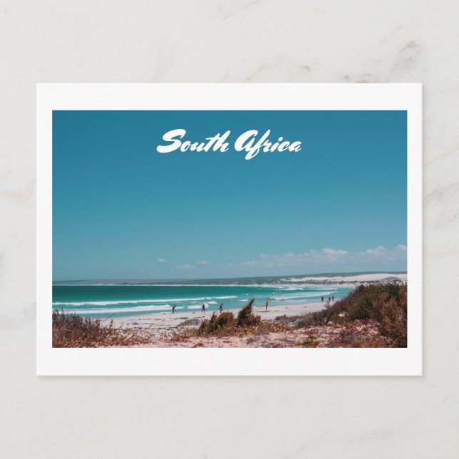 Elands Bay Südafrika Surfing Postkarte (Vorderseite)