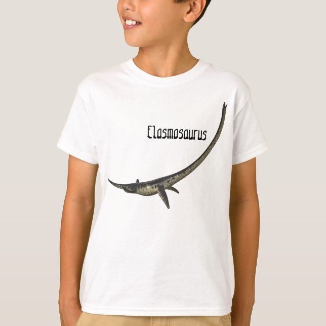 Elasmosaurus Kids Shirt (Vorderseite)