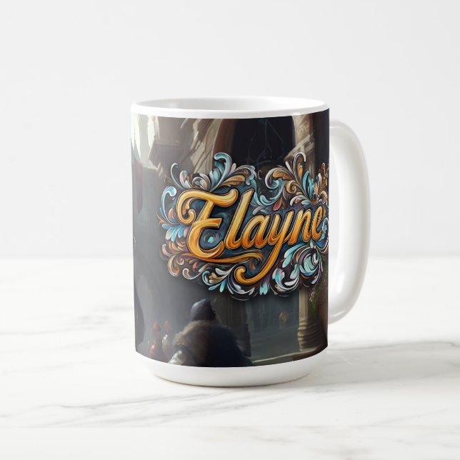 Elayne-Tasse Kaffeetasse (VorderseiteRechts)