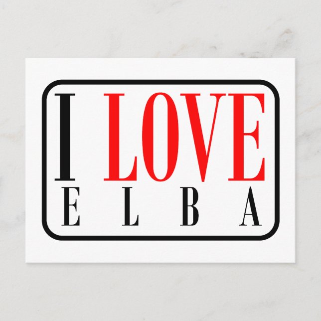 Elba, Alabama Postkarte (Vorderseite)