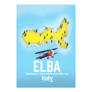 Elba, tyrrhenisches Meer, Toskaneres, Fotodruck