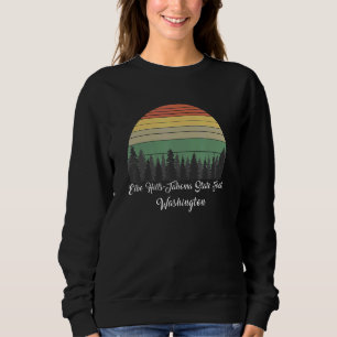 Elbe Hills Tahoma Staat Forest Sweatshirt