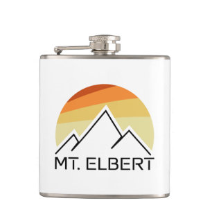 Elbert Colorado Retro Flachmann