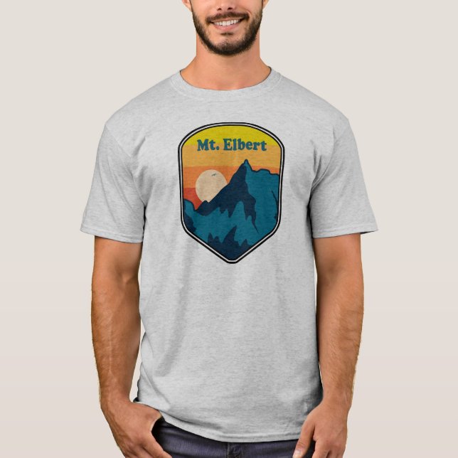Elbert Colorado Sunrise T-Shirt (Vorderseite)
