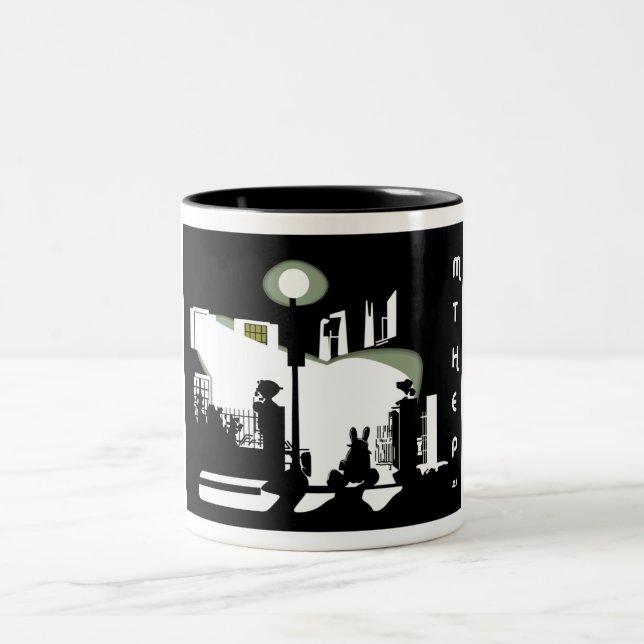 Elbolas Exorcist Zweifarbige Tasse (Mittel)