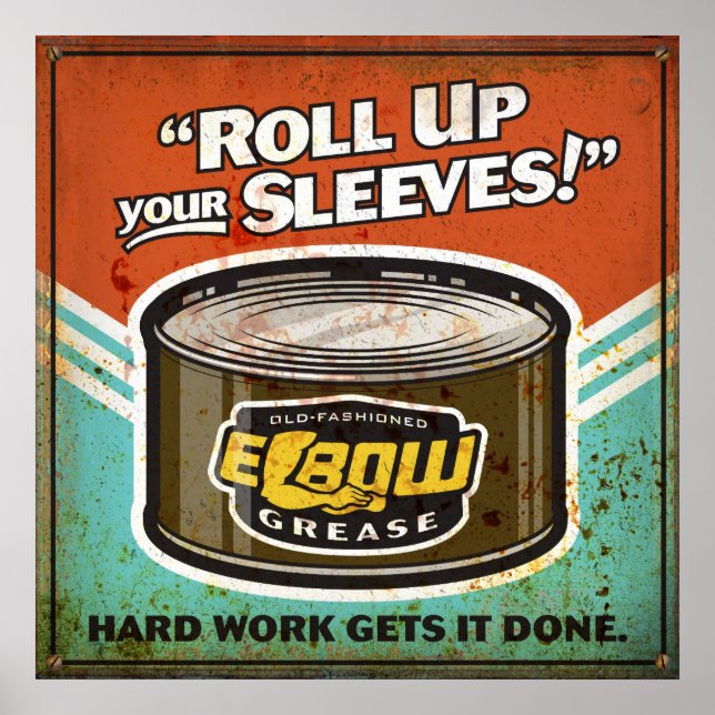 Elbow Grease Poster (Vorne)