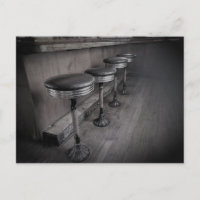 Elbow Inn Bar Stores Postkarte