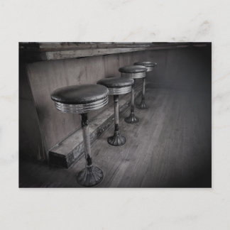 Elbow Inn Bar Stores Postkarte