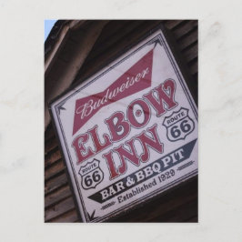 Elbow Inn Sign Postkarte