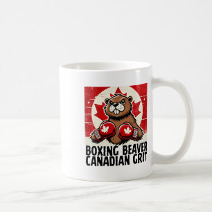 Elbows up Canada Canadian Counter Tariffs Beaver B Kaffeetasse