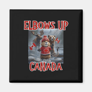 Elbows Up Canada Est 1867 Starke Ca Magnet