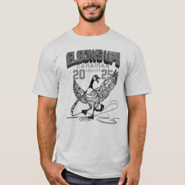 Elbows UP Canada Goose Hockey Culture T-Shirt