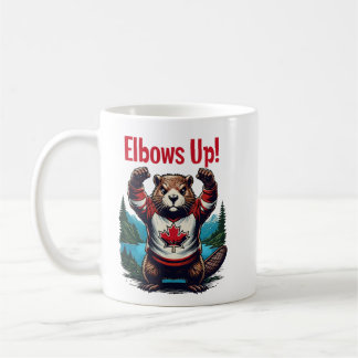 Elbows Up Canada Kaffeetasse