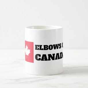 Elbows Up Canada Kaffeetasse