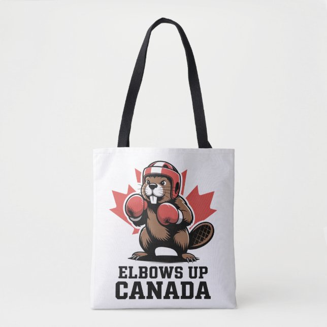 Elbows Up Canada | Quirky-Kanadier-Pride-Geschenk (Vorderseite)