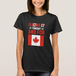 Elbows Up Canada Shirt Frei Stolz Kanadisch Wahr K