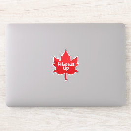 Elbows Up Canada Sticker