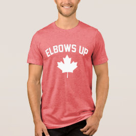 Elbows Up Canada - Stolz Kanadier Tri-Blend Shirt