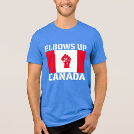 Elbows Up Canada - Stolze Kanadier Tri-Blend Shirt