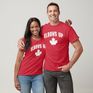 Elbows Up Canada. T-Shirt