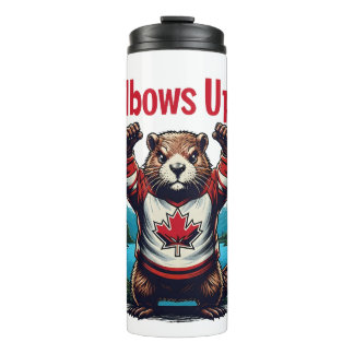 Elbows Up Canada Thermosbecher