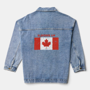 Elbows up jeansjacke