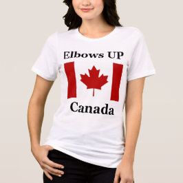 Elbows UP Kanada! Tri-Blend Shirt