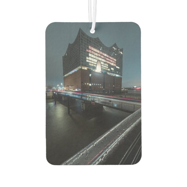 Elbphilharmonie Hamburg Autolufterfrischer (Rückseite)