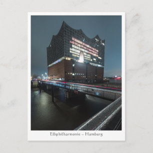 Elbphilharmonie Hamburg Postkarte