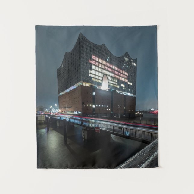 Elbphilharmonie Hamburg Wandteppich (Vorderseite)