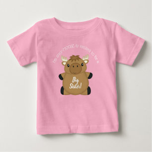 Elch Baby Dusche Rosa Baby T-shirt
