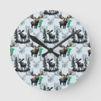 Elch Elch Antlers Deer Muster Design