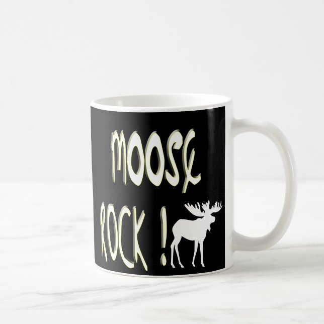 Elch-Felsen! Tasse (Rechts)